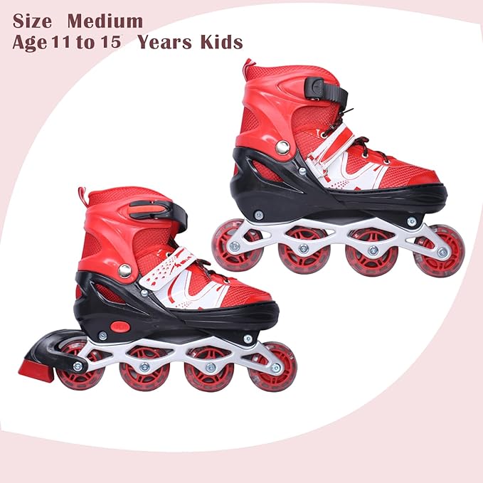Power Super Adjustable Inline Skates ©